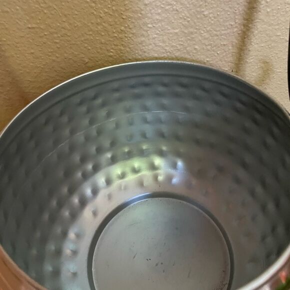 Hammered Metal Large Silver Pumpkin - Picture 8 of 16